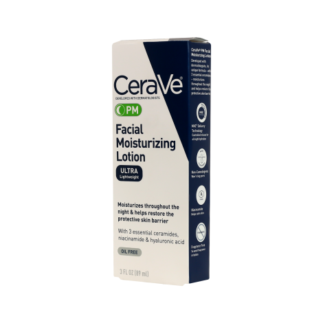 CeraVe PM Facial Moisturizing Lotion Ultra Lightweight - 89ml (USA)