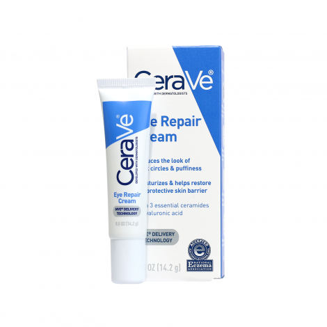 CeraVe আই রিপেয়ার ক্রিম ডার্ক সার্কেল ও পাফিনেসের জন্য 14.2g