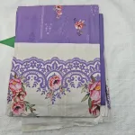 মেয়েদের কটন থ্রি পিস (আনস্টিচড)