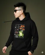 Pure Cotton Drop Shoulder Hoodie, 280 GSM, 6 Colours