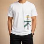 Export Brand সামার টি-শার্ট - সাদা