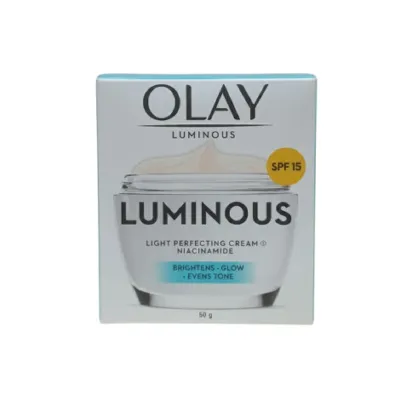 Olay লুমিনাস লাইট পারফেক্টিং নিয়াসিনামাইড ক্রিম SPF 15 - 50g