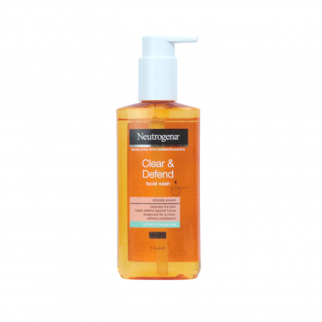 Neutrogena Clear & Defend ফেসিয়াল ওয়াশ 200ml
