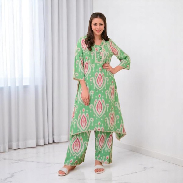 টু পিস কুর্তি সেট (কুর্তি ও পায়জামা)
