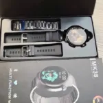 MK38 রাউন্ড AMOLED HD ডিসপ্লে মাল্টি ফাংশন স্মার্ট ওয়াচ