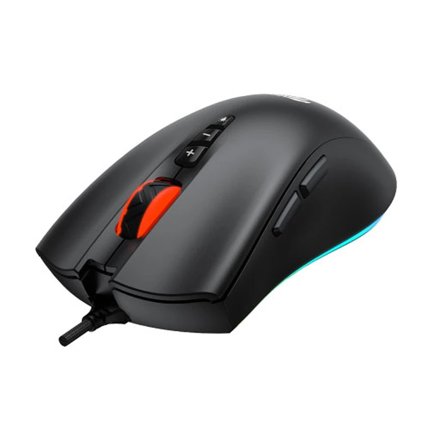 Havit MS1040 RGB Wired Black Programmable Gaming Mouse