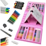 বাচ্চাদের ড্রয়িং আর্ট সেট পেইন্টিং বক্স 208 Pcs