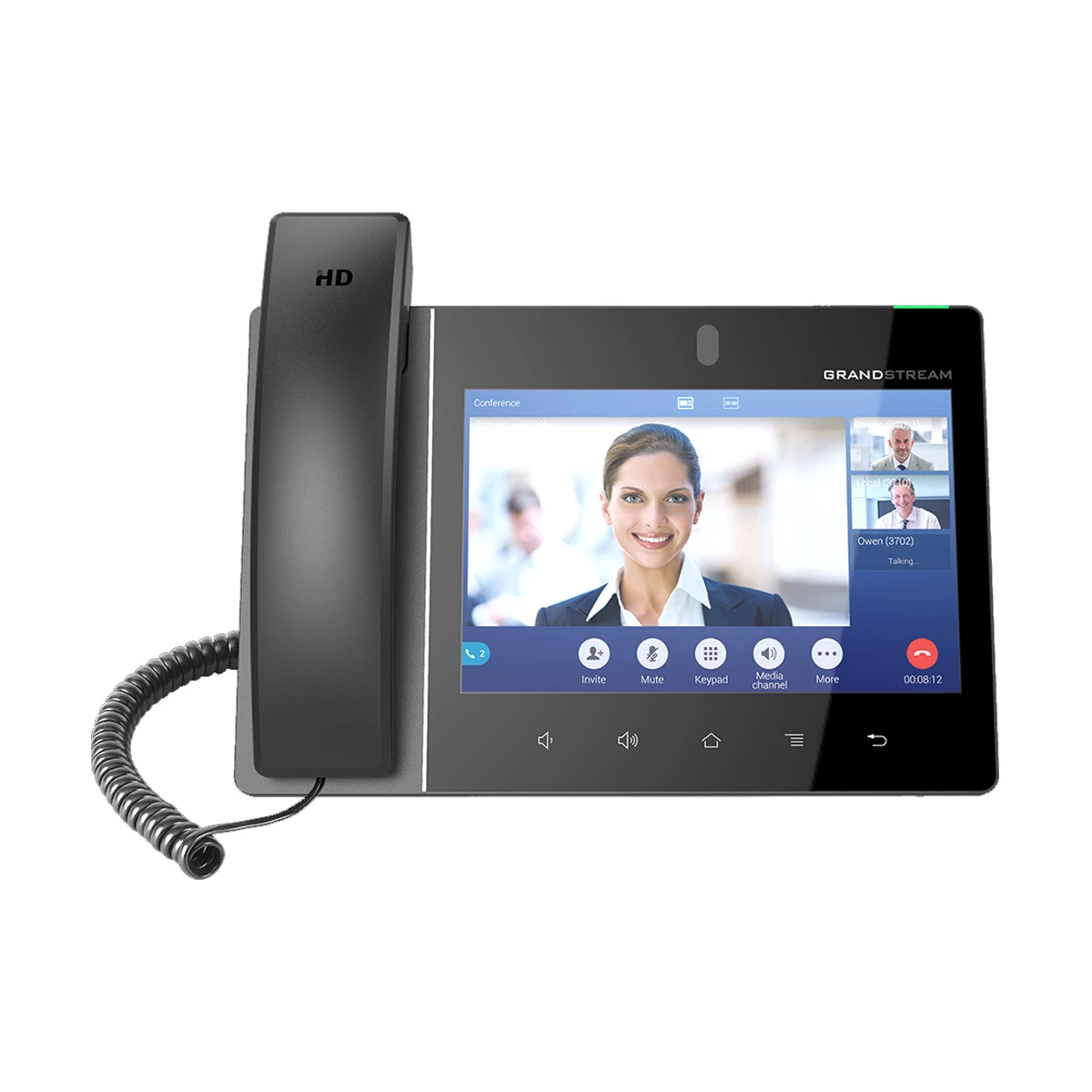 Grandstream GXV3380 16-Line Android IP Video Phone without Adapter