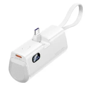 Vention 4800mAh পাওয়ার ব্যাংক 22.5W – সাদা