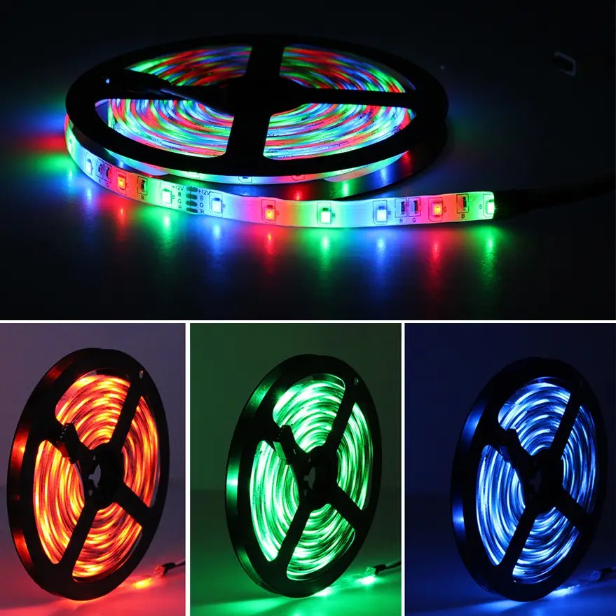 16 ফিট RGB রিমোট কন্ট্রোল LED স্ট্রিপ লাইট