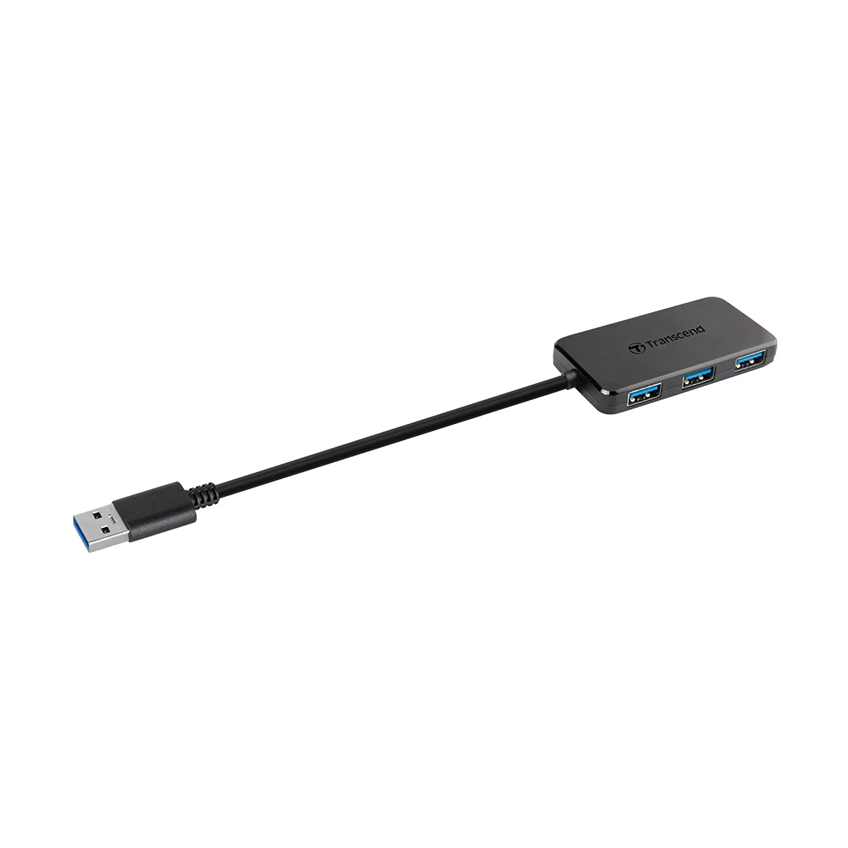 Transcend TS-HUB2K USB to 4-Port USB Hub Black