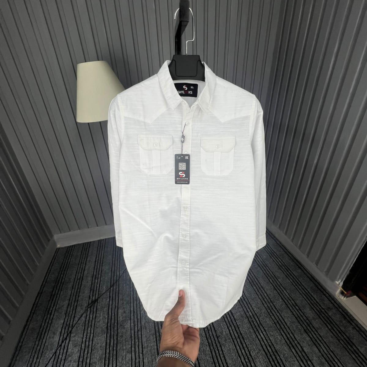 Premium Lap Seam Double Pocket Shirt