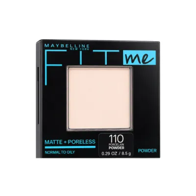 Maybelline Fit Me Matte And Poreless Pressed Powder - 110 Porcelain (China)