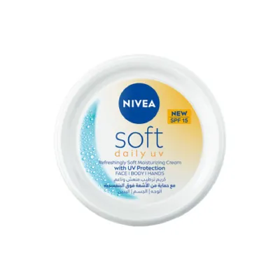 Nivea Soft Daily UV ময়েশ্চারাইজিং ক্রিম 200ml