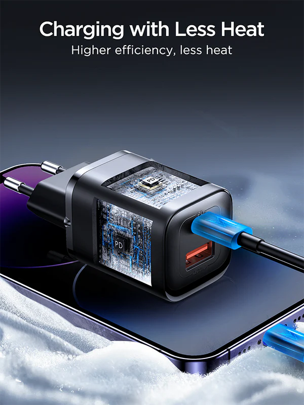 JOYROOM JR-TCF08 Speed Series PD 30W ডুয়াল পোর্ট (A+C) চার্জার