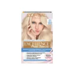 L'Oreal Excellence Pure Blonde ট্রিপল কেয়ার হেয়ার কালার - শেড 01 Superlight Natural Blonde