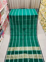 Tangail Half Silk Saree with Running Blouse, 12.5 Haath