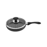 TOPPER ননস্টিক গ্ল্যামার ফ্রাই প্যান ঢাকনাসহ (অ্যাশ) 30 cm