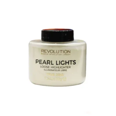 Makeup Revolution Pearl Lights লুজ হাইলাইটার পাউডার 35g - শেড True Gold
