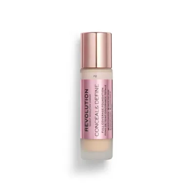 Makeup Revolution কনসিল অ্যান্ড ডিফাইন ফাউন্ডেশন F2
