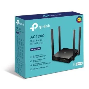 TP-Link Archer C54 AC1200 ডুয়াল ব্যান্ড 4 অ্যান্টেনা MU-MIMO বিমফর্মিং Wi-Fi রাউটার