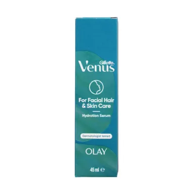 Gillette Venus ফেসিয়াল হেয়ার ও স্কিন কেয়ার হাইড্রেশন সিরাম 45ml