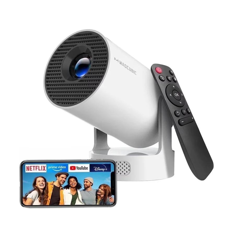 Magcubic HY300 Pro+ 200 ANSI Lumens 720P Android Projector White