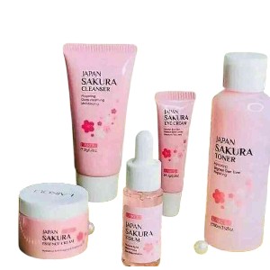 Japan Sakura Skin Care Combo Set