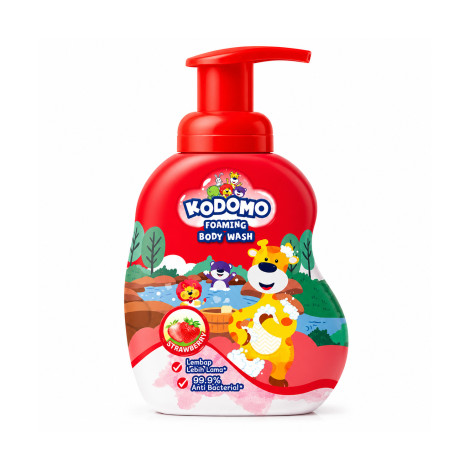কোডোমো স্ট্রবেরি ফোমিং বডি ওয়াশ ২৫০ মিলি (Indonesia)