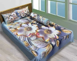 3D Design Bed Sheet