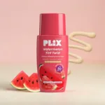 Plix Watermelon Tint Twist কালার অ্যাডাপ্টিং সানস্ক্রিন SPF50+ 50ml - Sunlit Glow