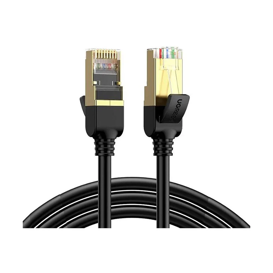 UGREEN NW107 (11229) Cat-7 F/FTP 0.5 Meter Black Network Cable