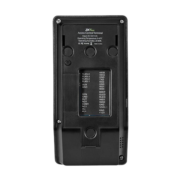 ZKTeco F22 ফিঙ্গারপ্রিন্ট টাইম অ্যাটেনডেন্স এবং অ্যাডাপ্টার ছাড়াই অ্যাক্সেস কন্ট্রোল টার্মিনাল