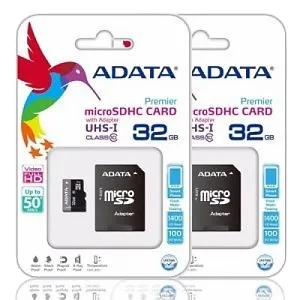 ADATA 32GB মাইক্রো SD মেমোরি কার্ড Class-10 (SDHC UHS-I), অ্যাডাপ্টারসহ
