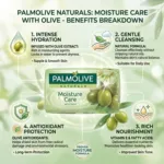 Palmolive ময়েশ্চার কেয়ার অলিভ সাবান 90g