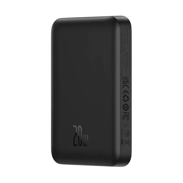 বেসাস ম্যাগনেটিক মিনি এয়ার P10059001113-00 ১০০০০mAh ব্ল্যাক ২০W ম্যাগনেটিক ওয়্যারলেস পাওয়ার ব্যাংক