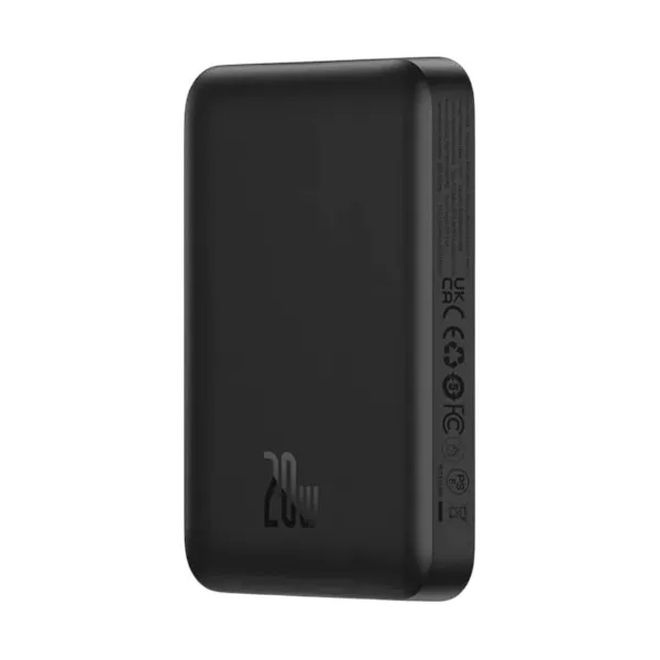 Baseus Magnetic Mini Air P10059001113-00 10000mAh 20W ম্যাগনেটিক ওয়্যারলেস পাওয়ার ব্যাংক, কালো