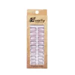 Everly ন্যাচারাল ফেক নেইল 24 পিস - H201