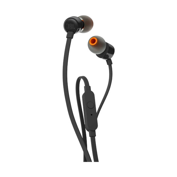 JBL TUNE 110 ওয়্যার্ড ইন-ইয়ার হেডফোন, কালো