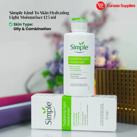 Simple Kind to Skin Hydrating লাইট ময়েশ্চারাইজার 125 মিলি
