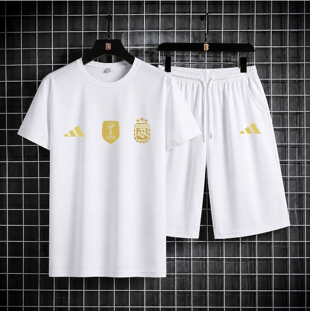 World Cup Mesh T-Shirt and Shorts Set, 160 GSM, 4 Colours