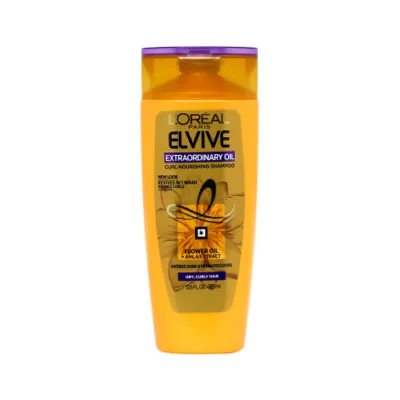 L'Oreal Elvive Extraordinary Oil কার্ল নারিশিং শ্যাম্পু 375ml
