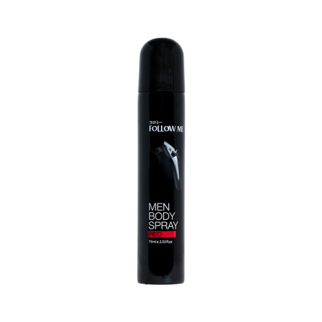 Follow Me Men বডি স্প্রে Red 75ml