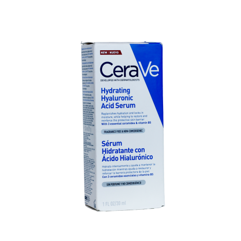 CeraVe হাইড্রেটিং হায়ালুরোনিক অ্যাসিড সিরাম 30 মিলি