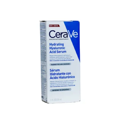 CeraVe হাইড্রেটিং হায়ালুরোনিক অ্যাসিড সিরাম 30 মিলি