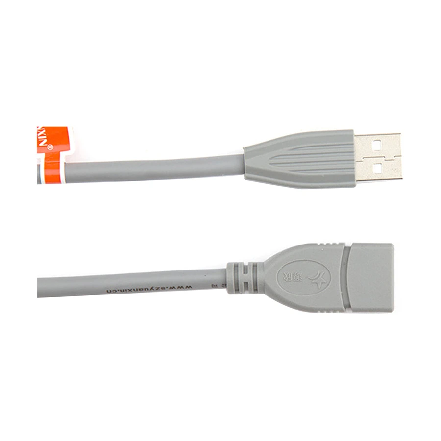 Yuanxin YUX-022 USB Male to Female Extension Cable 5 Meter Gray