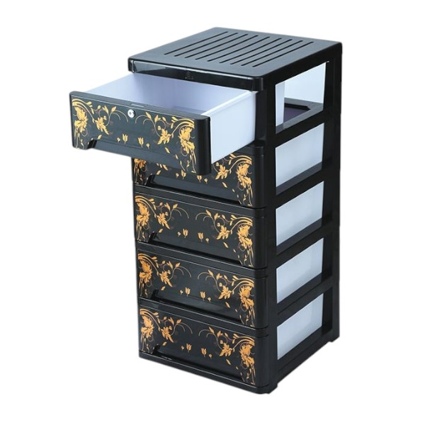 Amass Closet 5 Drawer Gold