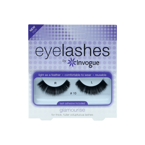Invogue Glamourise আই ল্যাশেস #10