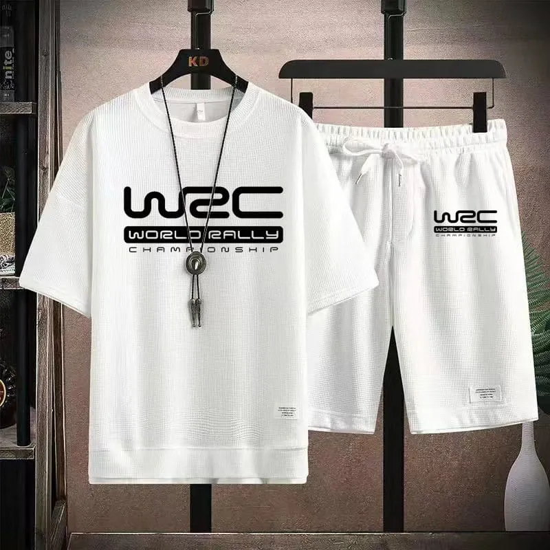 Men's Mesh T-Shirt and Short Pant Set, 170 GSM, 6 Colours