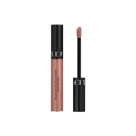 Sephora Cream Lip Stain ম্যাট লিকুইড লিপস্টিক - 02 Classic Beige